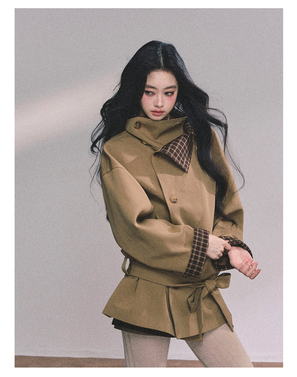 ShaoYeYan Vienna Trench Coat French British Style Luxury Blazer