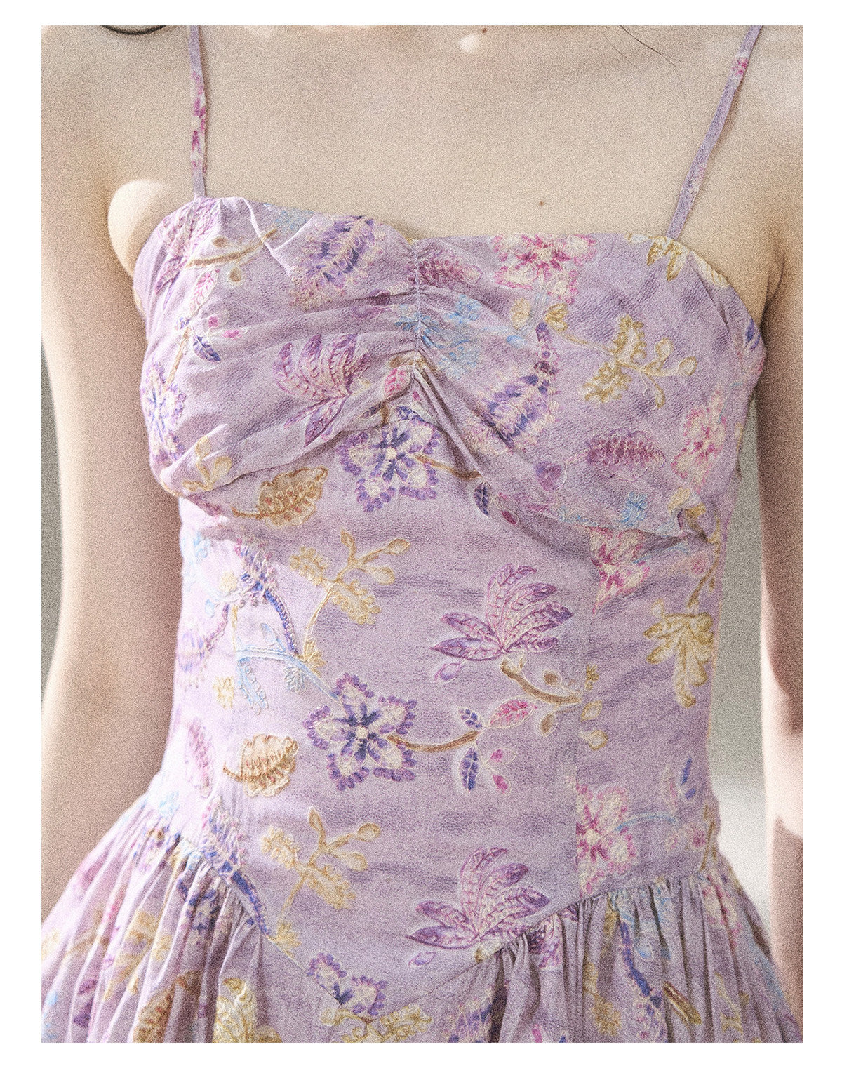 ShaoYeYan Aomalm Scent of Iris Dopamine French Cami Dress