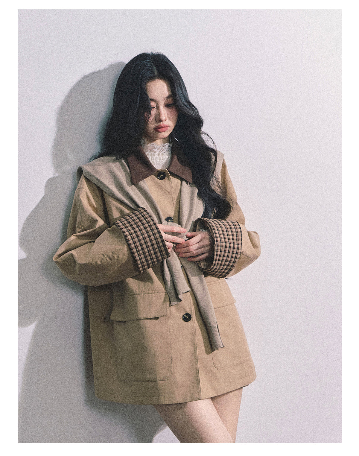 ShaoYeYan Basel Dusk Premium British Trench Coat