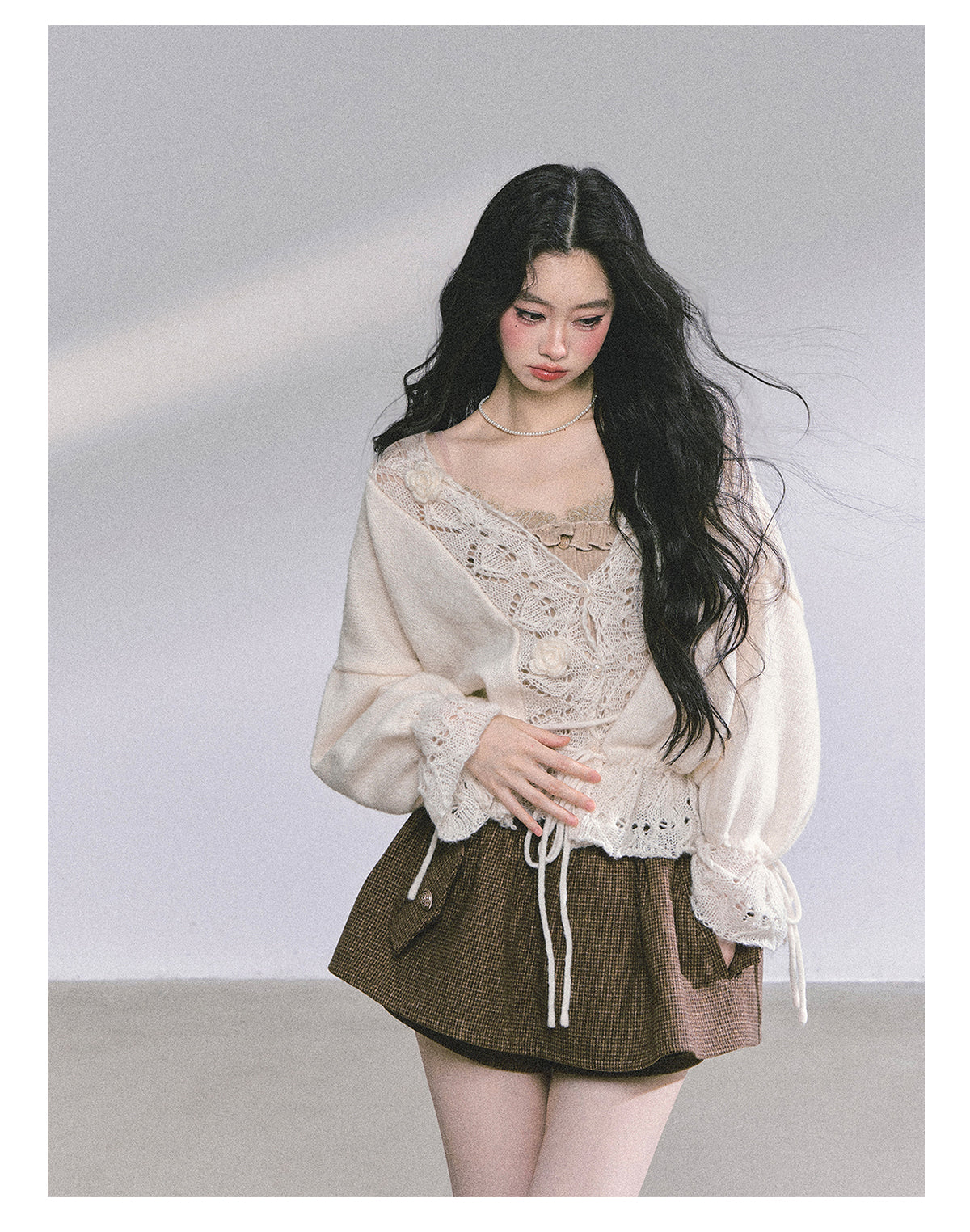 SHAOYEYAN Honey Cozy Loose Fit Knit Cardigan