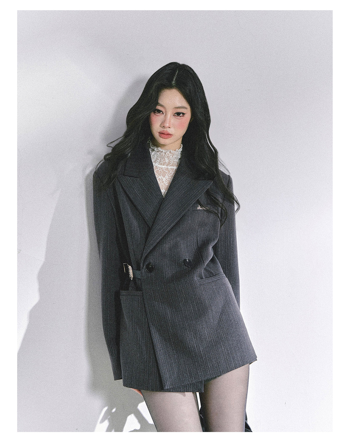 ShaoYeYan Miu-Inspired French Hepburn Style Loose Fit Blazer