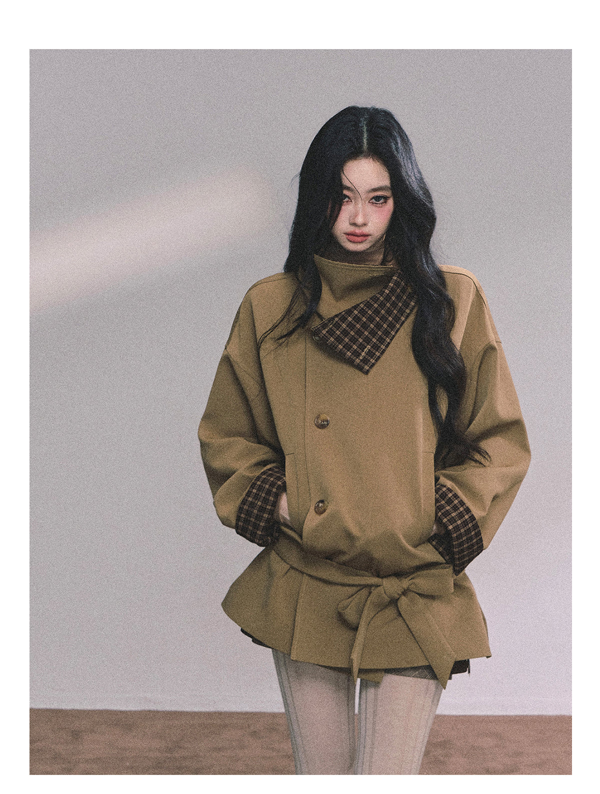 ShaoYeYan Vienna Trench Coat French British Style Luxury Blazer