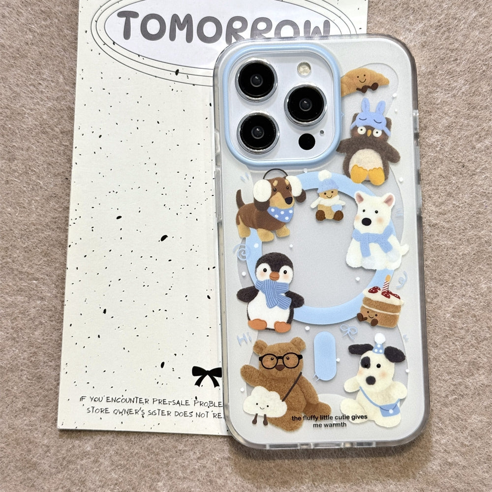 Jellycat Scarf Penguin Magnetic Stand Case