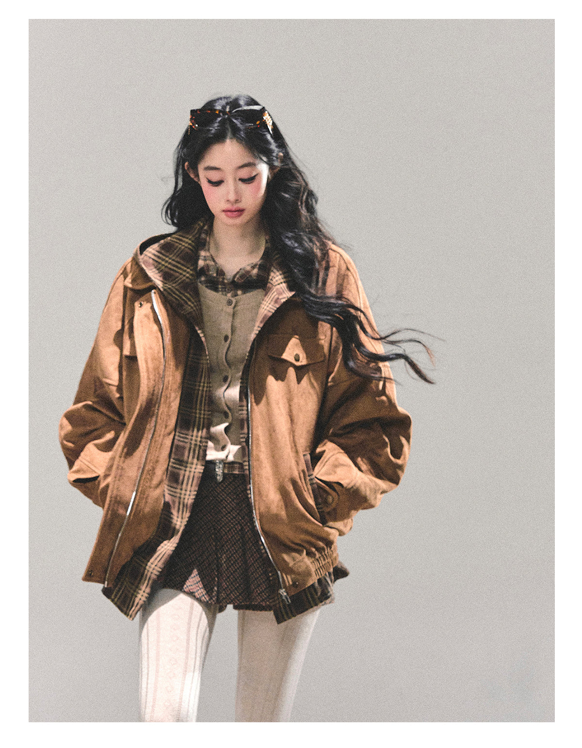 ShaoYeYan Landing Before Dawn Audrey-Style Jacket