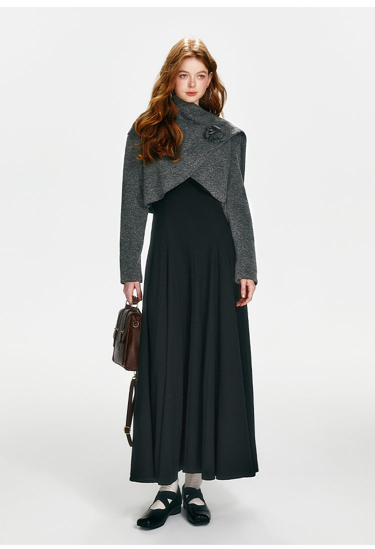 BOHOL BLING "French Heiress" Plush Brushed Fleece Dress Set