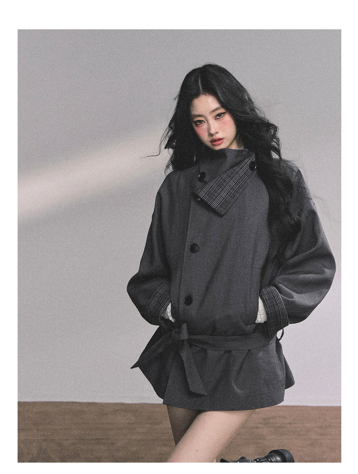 ShaoYeYan Vienna Trench Coat French British Style Luxury Blazer