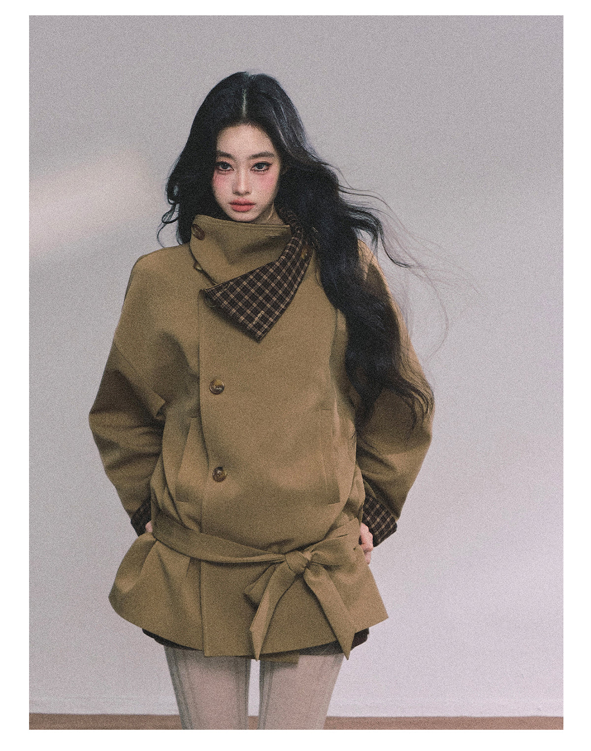 ShaoYeYan Vienna Trench Coat French British Style Luxury Blazer