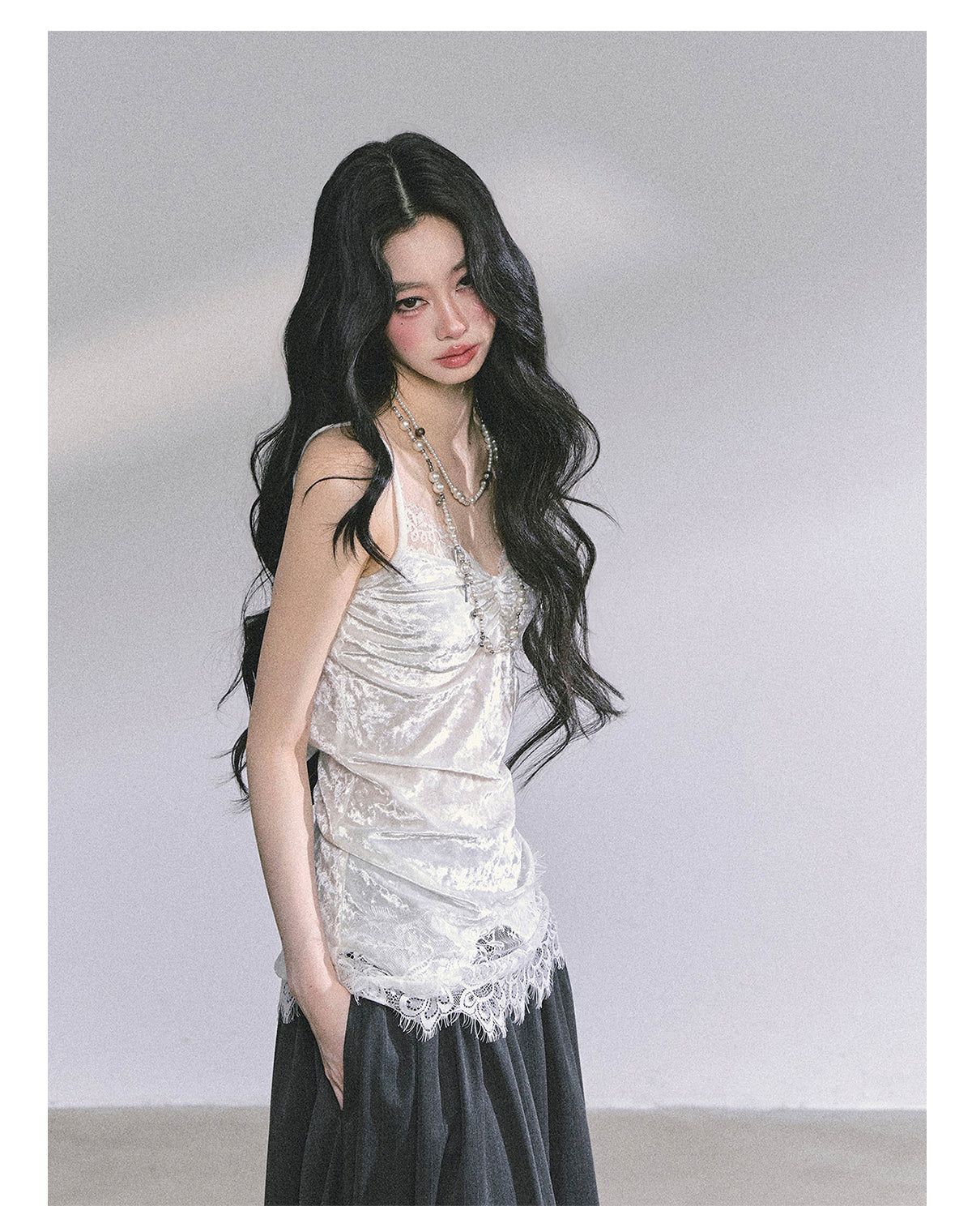 ShaoYeYan Royal Dream Ballet French Lace Top