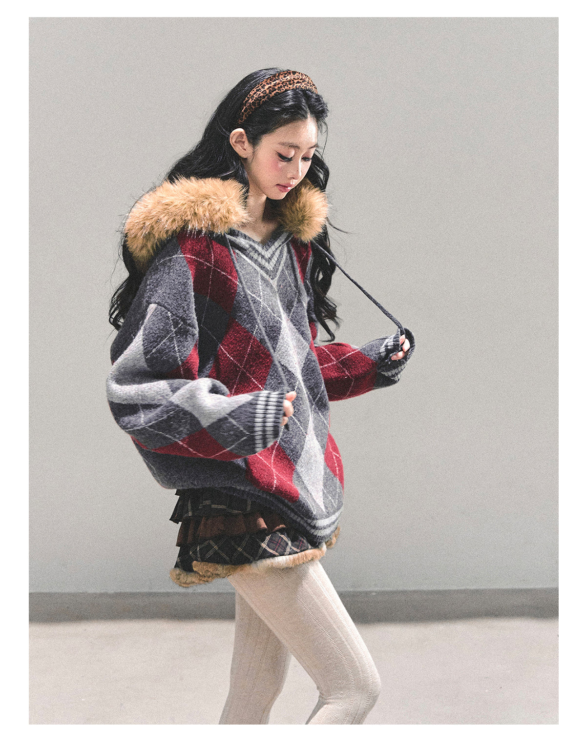 ShaoYeYan Winter Warmth American Academia Sweater