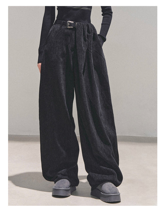 ShaoYeYan Sunset & Glance Wide-Leg Pants