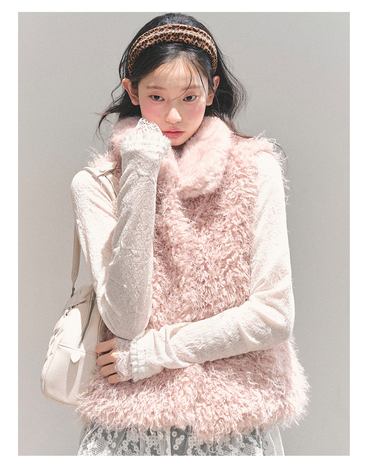 ShaoYeYan Aomalm Dream's Warmth Reversible Faux Fur Coat