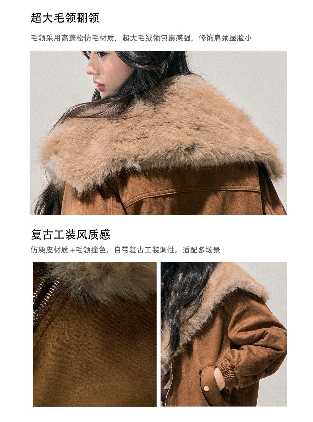 ShaoYeYan Aomalm Sunset Melts Into Sugar Maillard Padded Coat