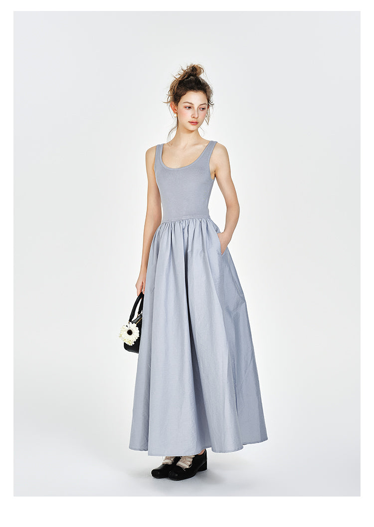 BOHOL BLING "Breeze Weave" Slip Dress & Draped Cover-Up Set