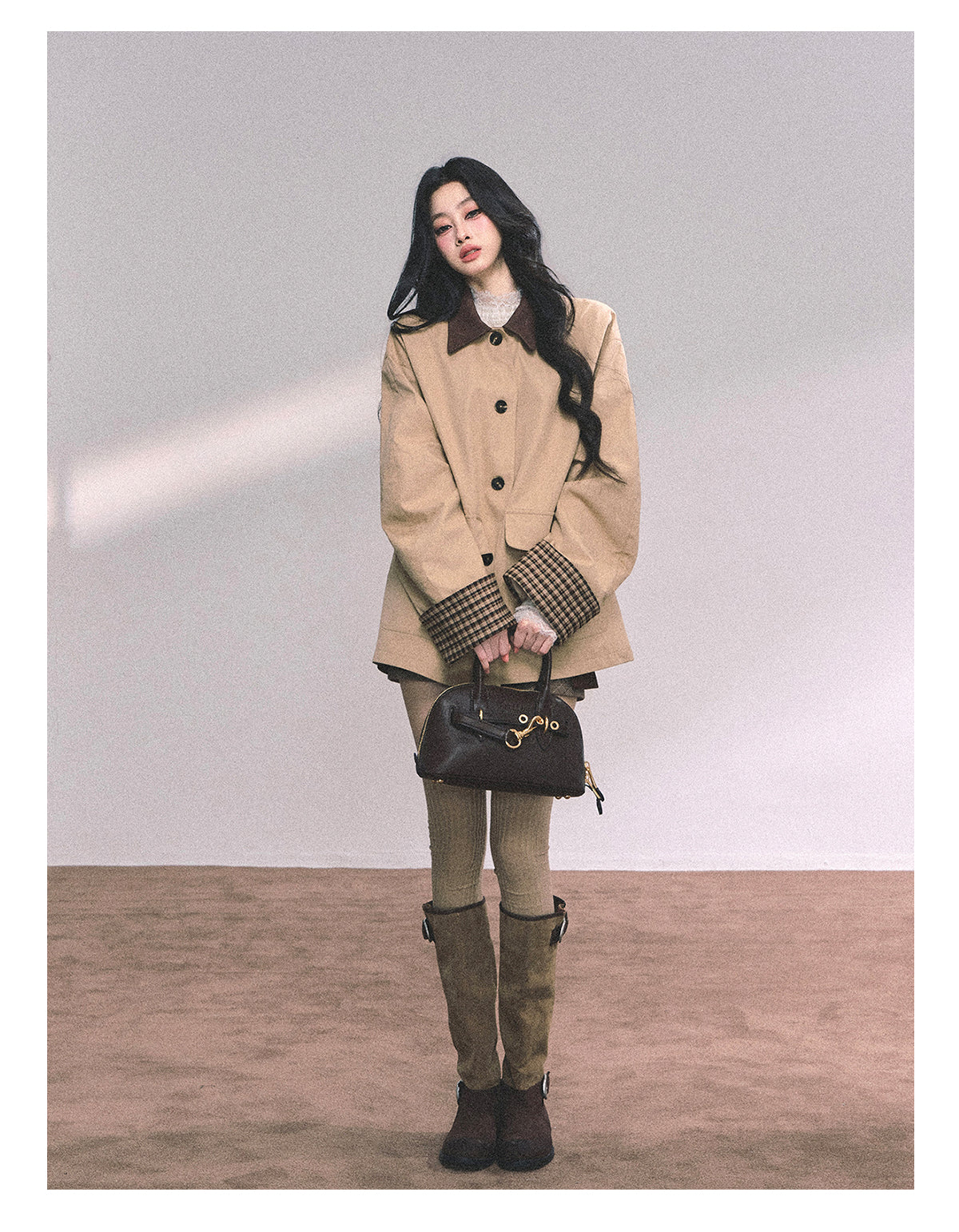 ShaoYeYan Basel Dusk Premium British Trench Coat