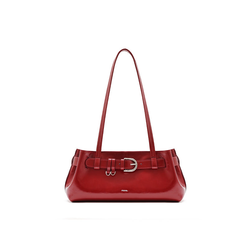 MUVA 'Sweet Rebel' Leather Shoulder Bag