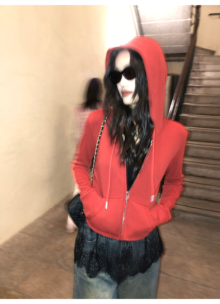 Pusumede Streetwear Zip Hoodie