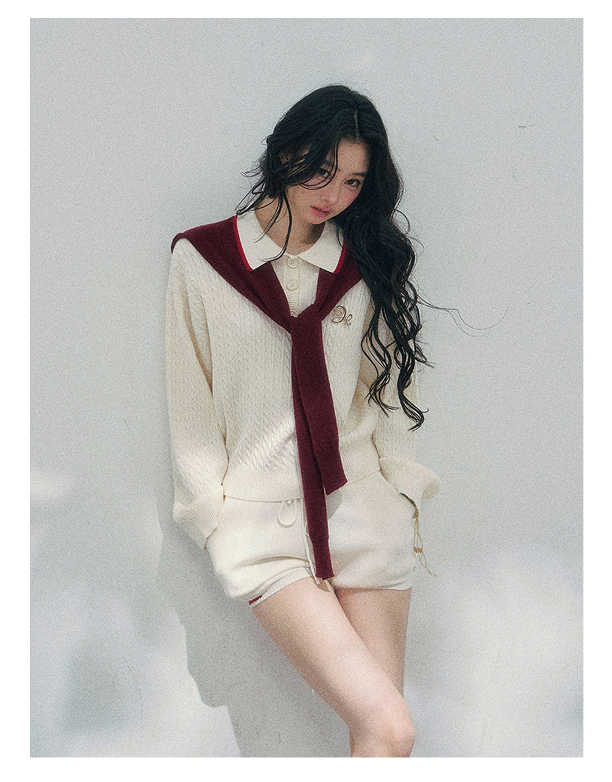 ShaoYeYan Aomalm Liz Senior Gentle Style Knit Set