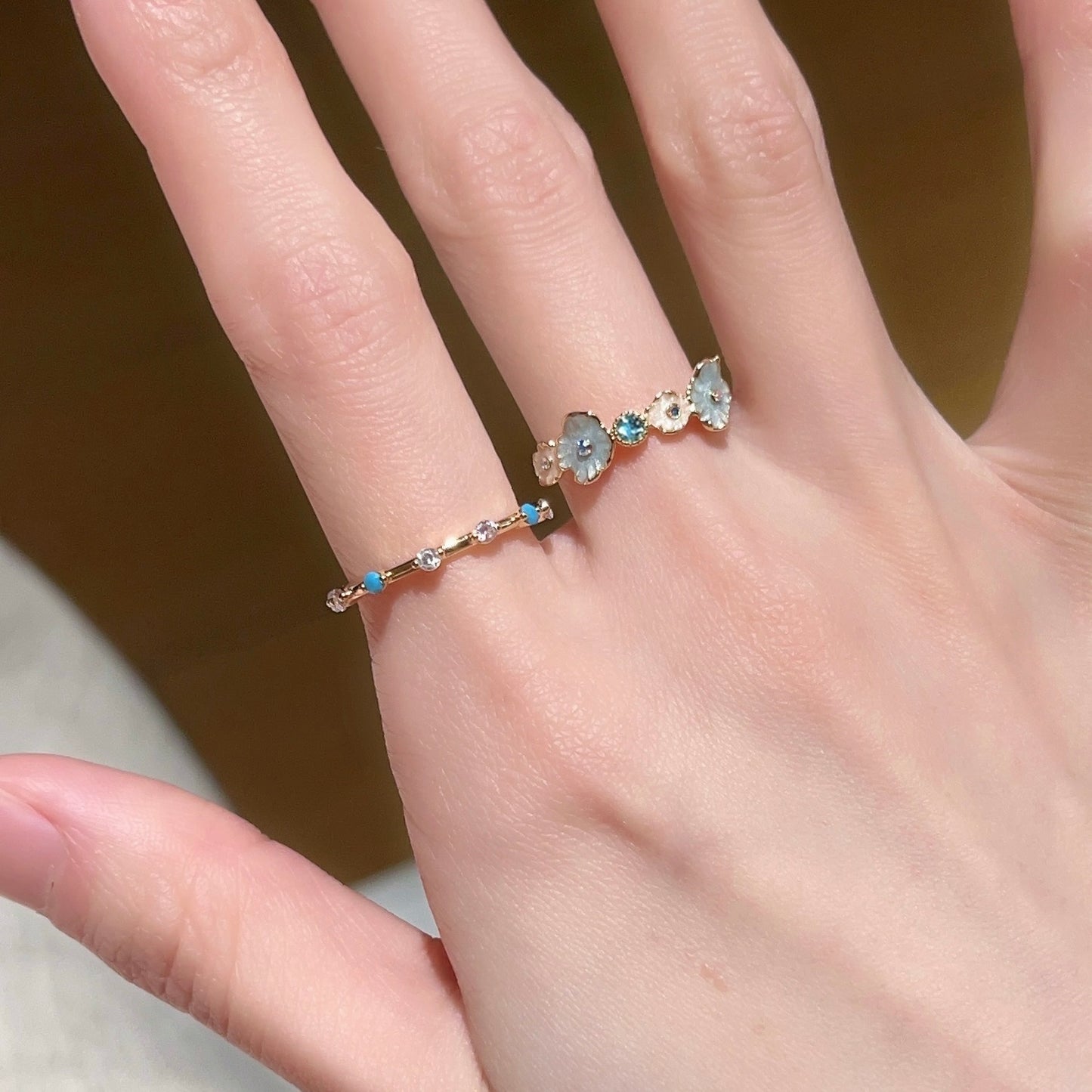 VIGVOG 2024 Enamel & Shell Ring Collection