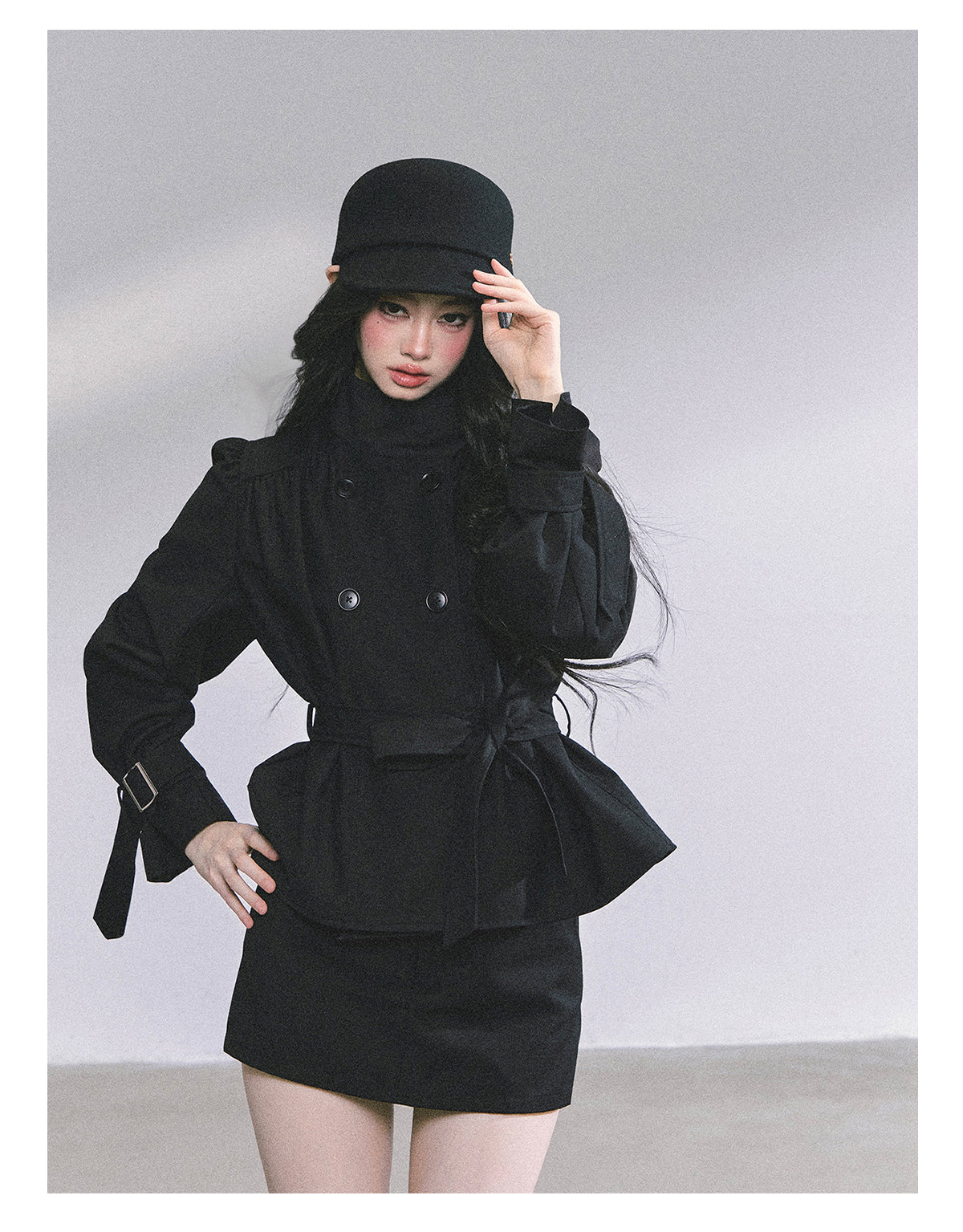 SHAOYEYAN Audrey Hepburn Style Two-Piece Set