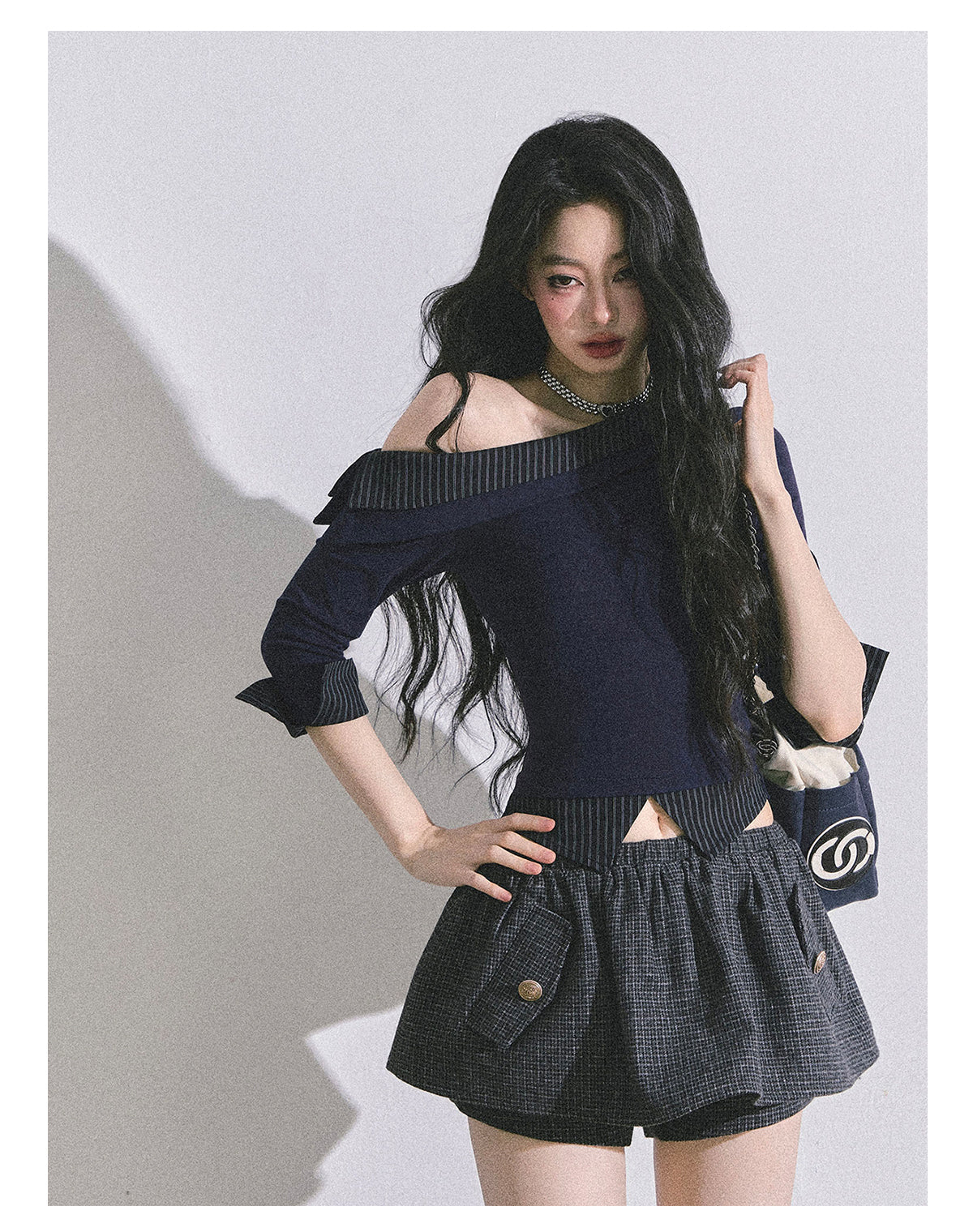 SHAOYEYAN Off-Shoulder Slimming T-Shirt