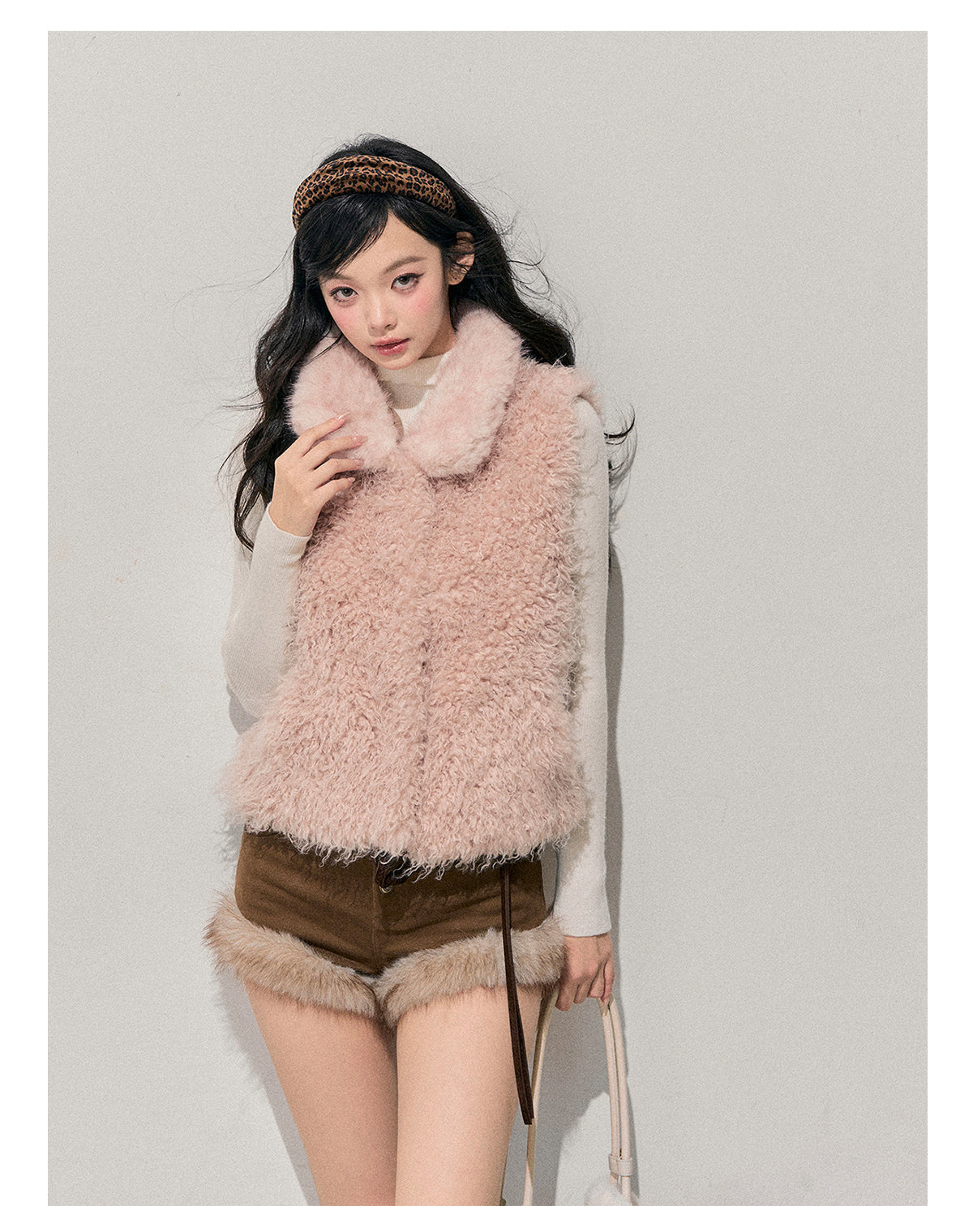 ShaoYeYan Aomalm Dream's Warmth Reversible Faux Fur Coat