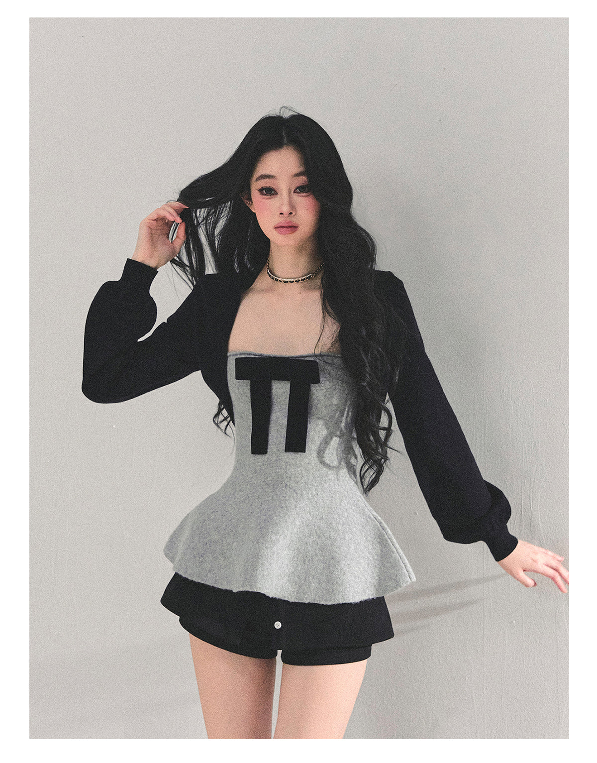 ShaoYeYan Lingering Warmth French Princess T-Shirt Set