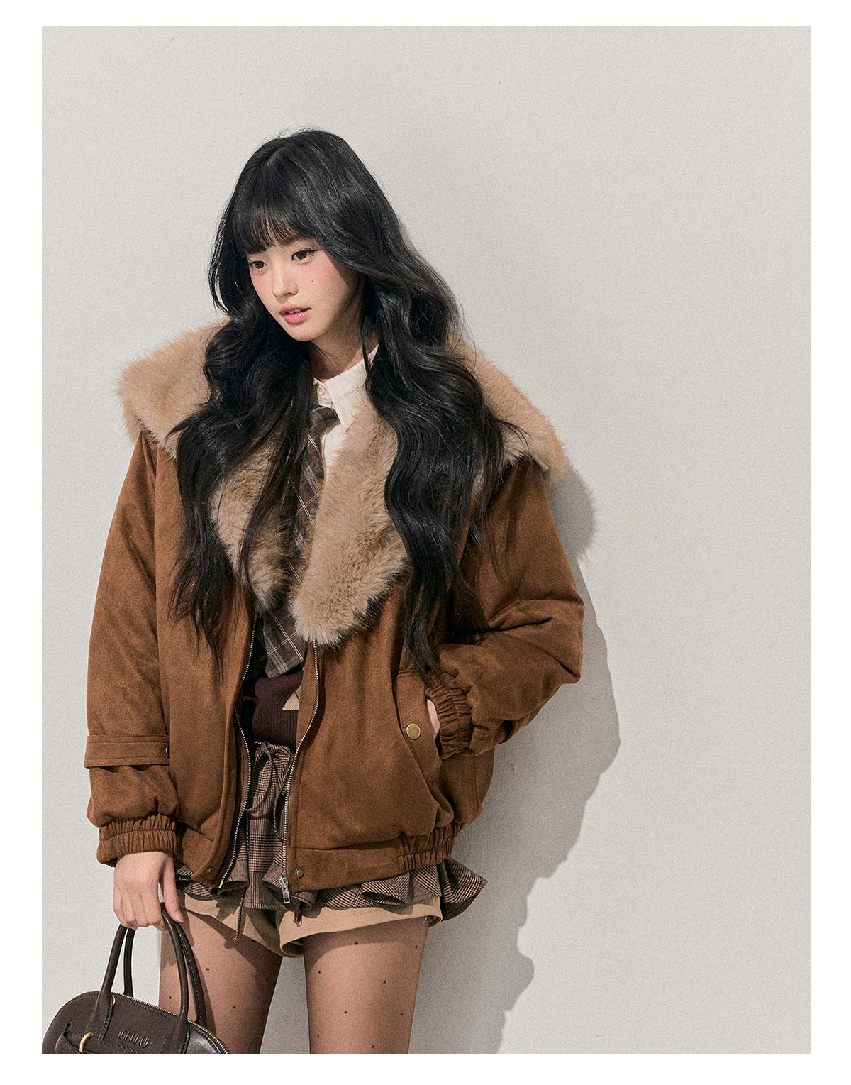 ShaoYeYan Aomalm Sunset Melts Into Sugar Maillard Padded Coat