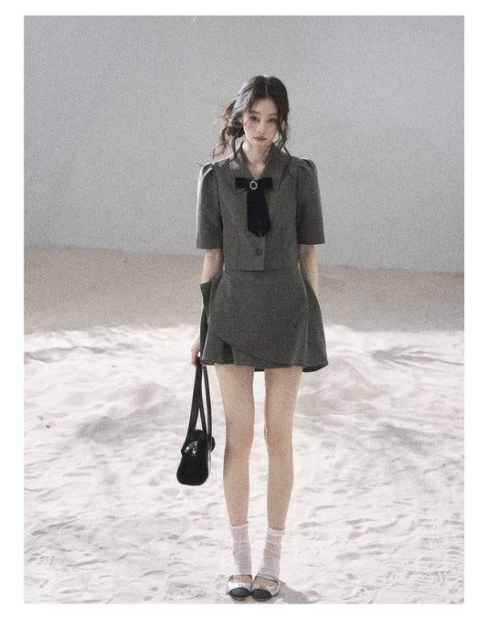 ShaoYeYan Aomalm Parisian Afternoon Chic Set