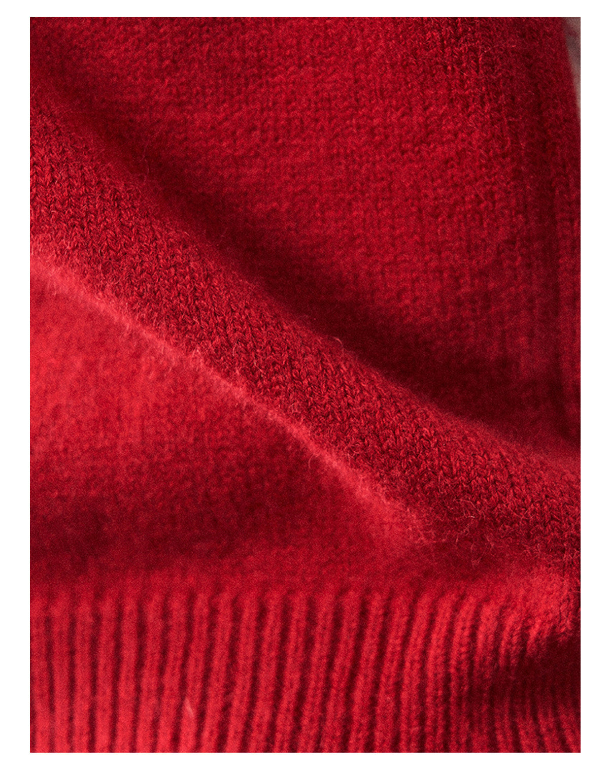 ShaoYeYan Aomalm Snow-Wrapped Christmas Letter Semi-Turtleneck Sweater