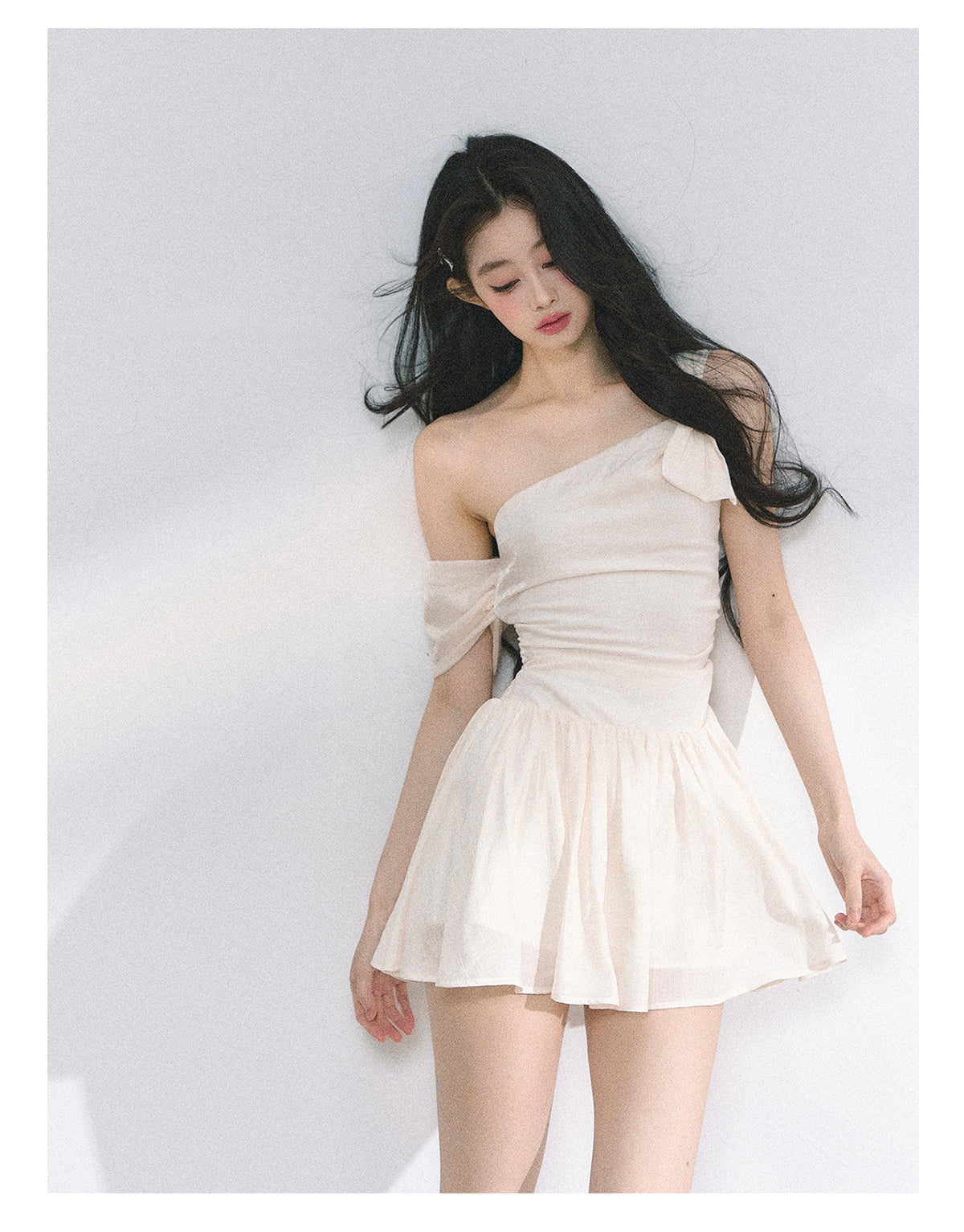 SHAOYEYAN French Off-Shoulder Bodycon Dress