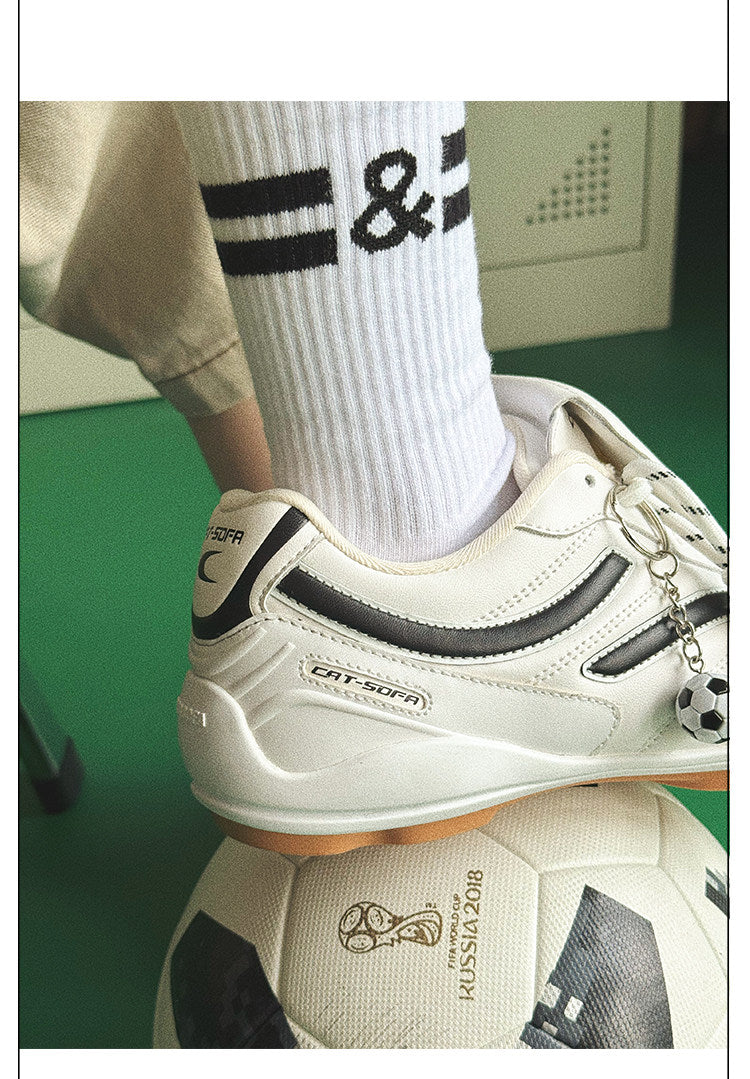 Cat&Sofa Retro Football Sneakers