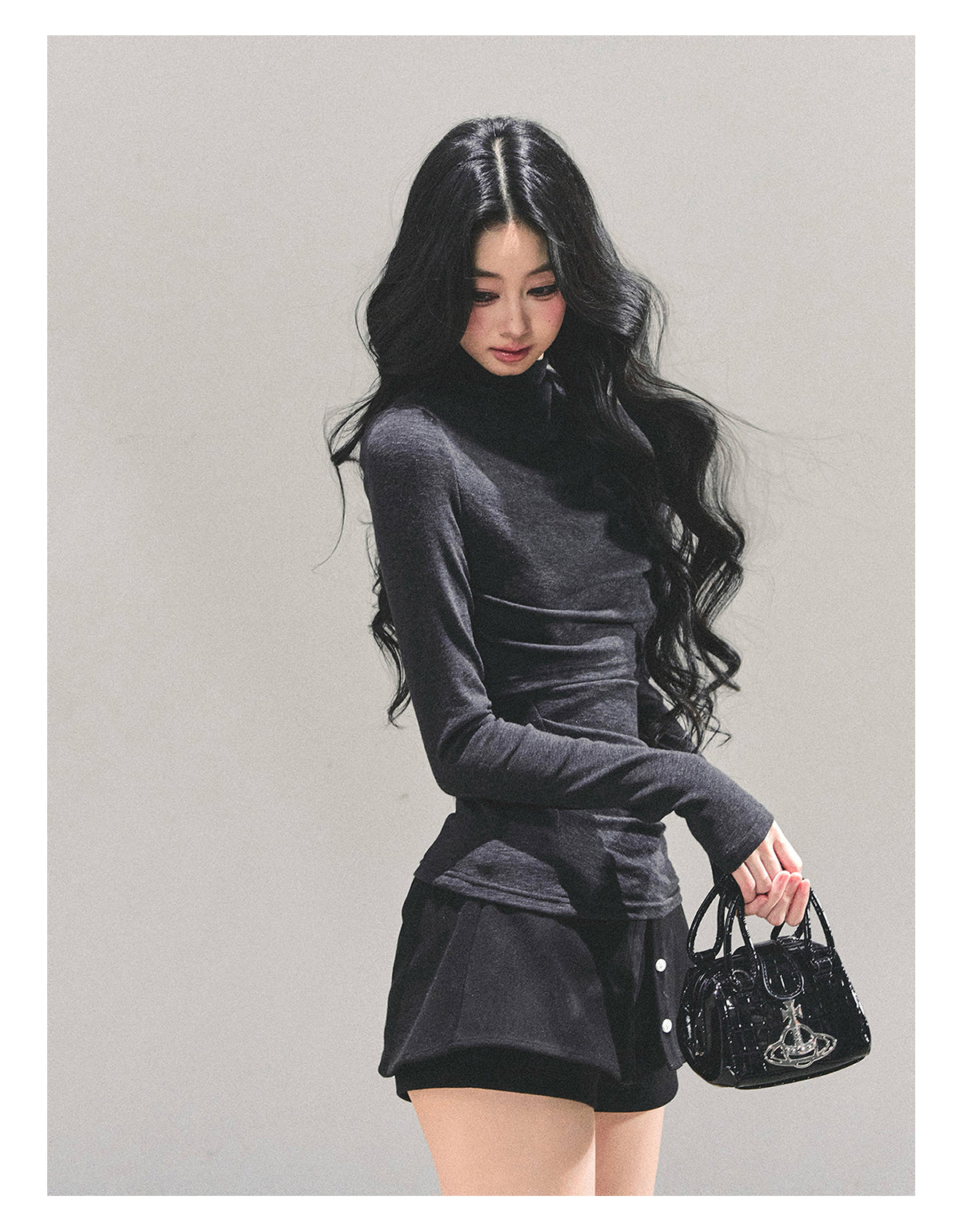 ShaoYeYan Silent Echo Semi-Turtleneck Base Layer