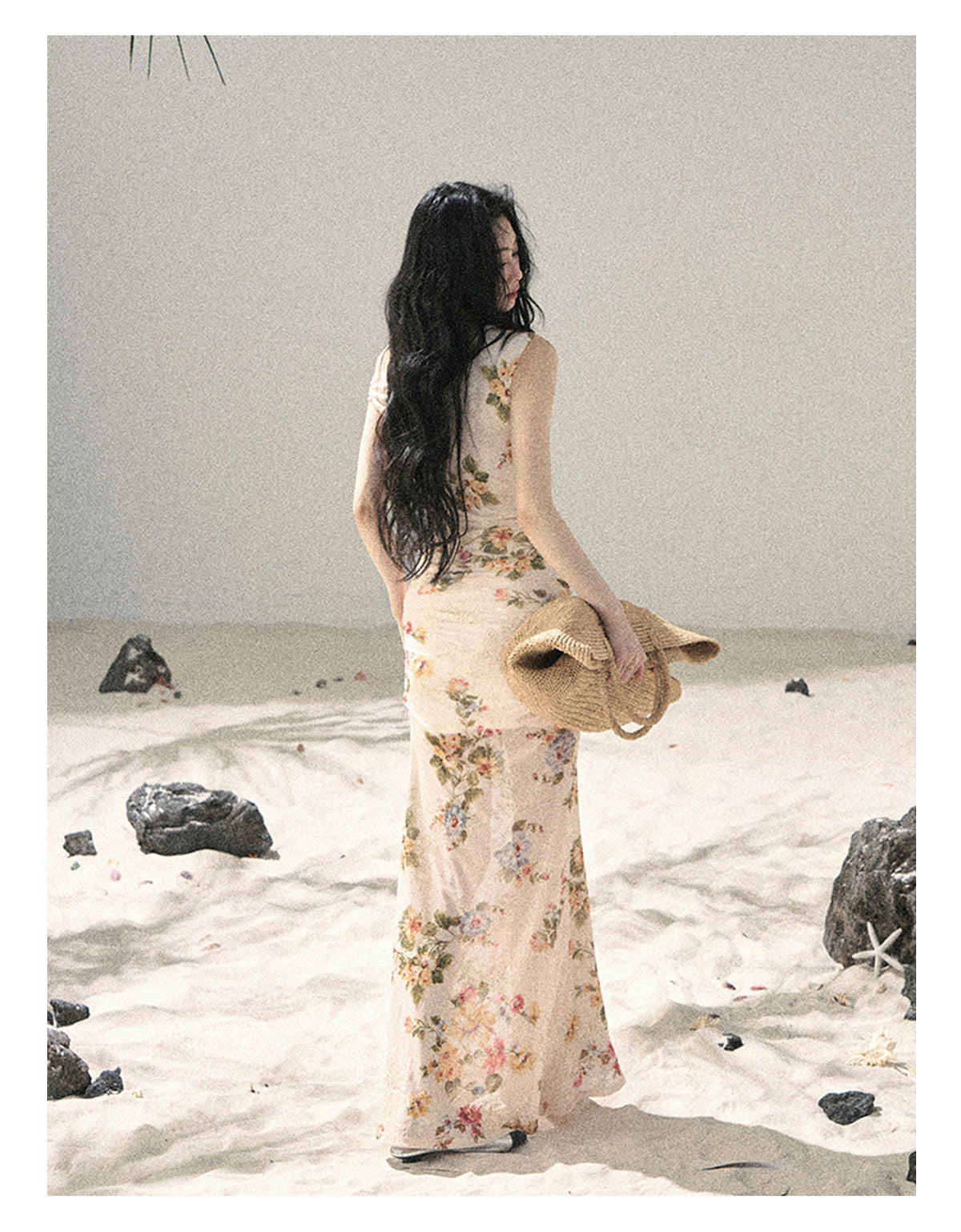 ShaoYeYan Aomalm I Await the Bloom French Elegant Dress
