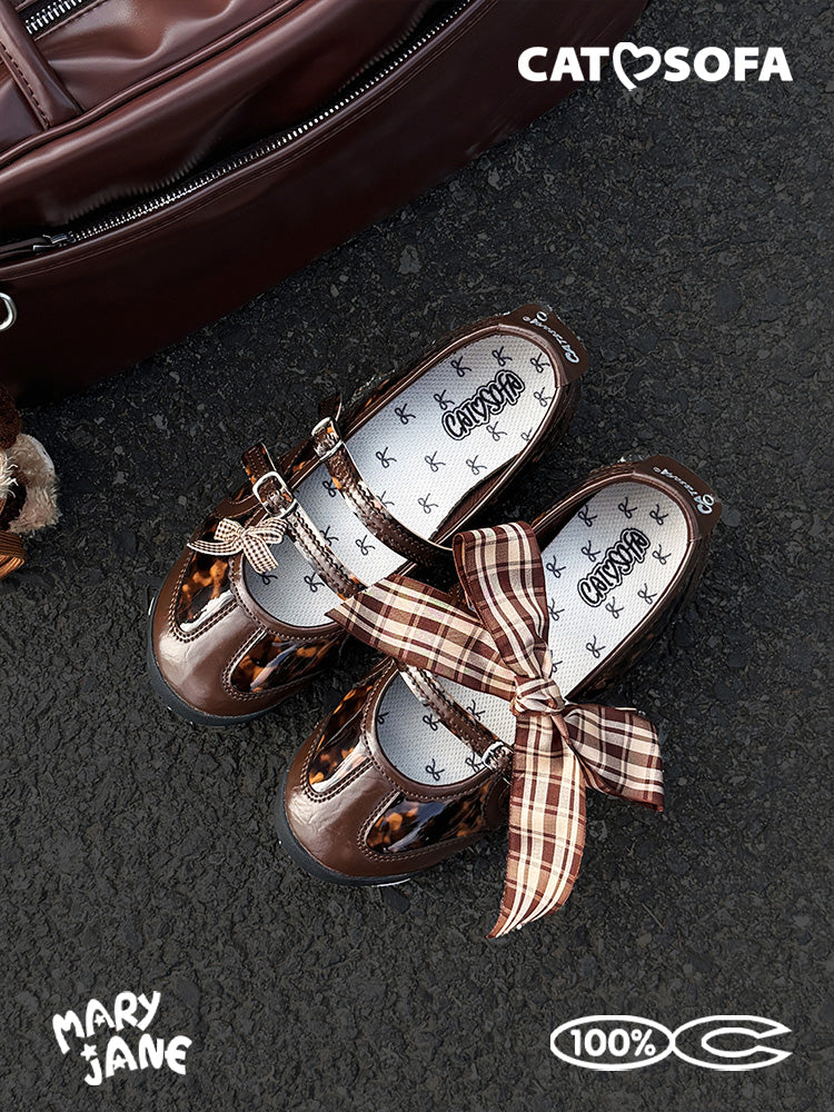 Cat&Sofa 2025 Mary Jane Flats