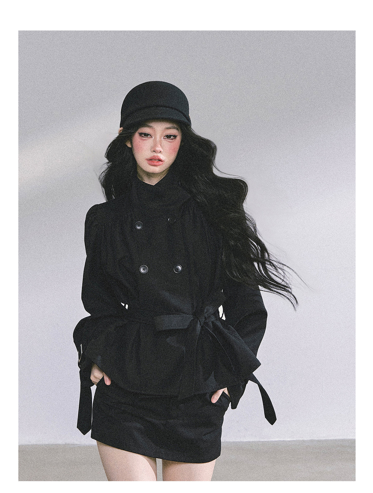 SHAOYEYAN Audrey Hepburn Style Two-Piece Set