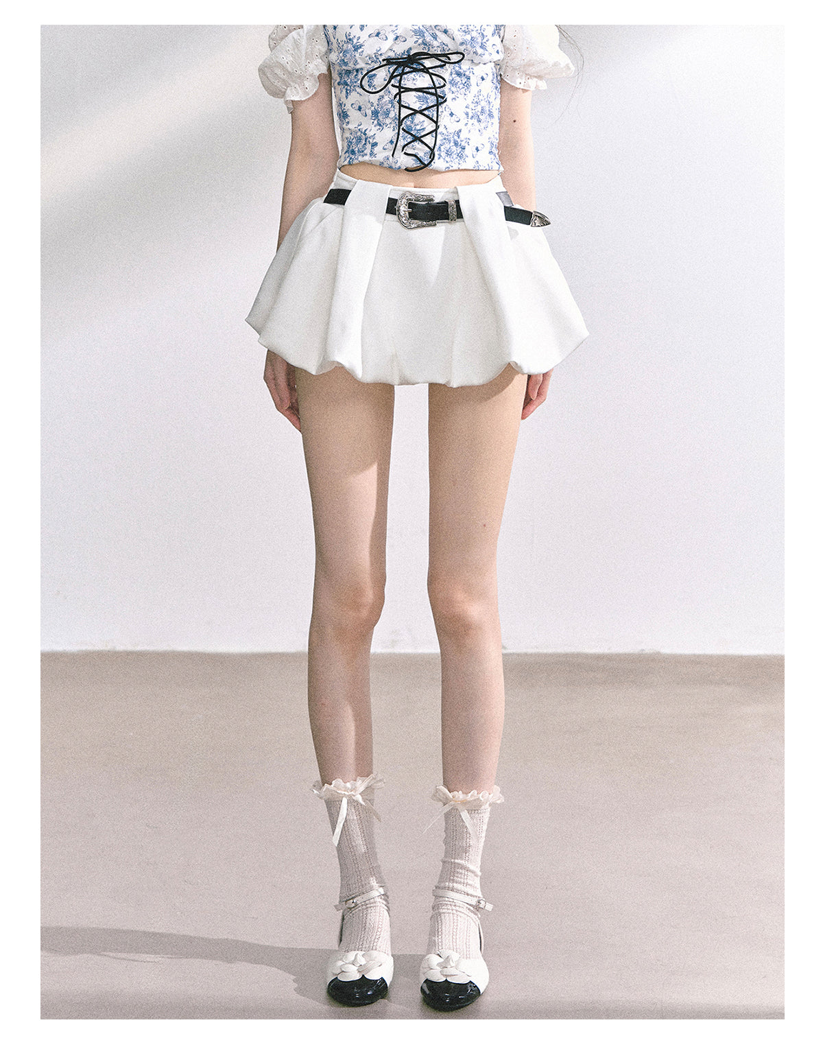 SHAOYEYAN American Style A-Line Mini Skirt