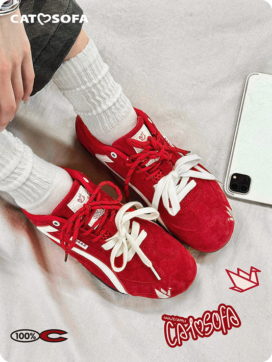 Cat&Sofa Emoji-Lab Origami Crane Racing Sneakers