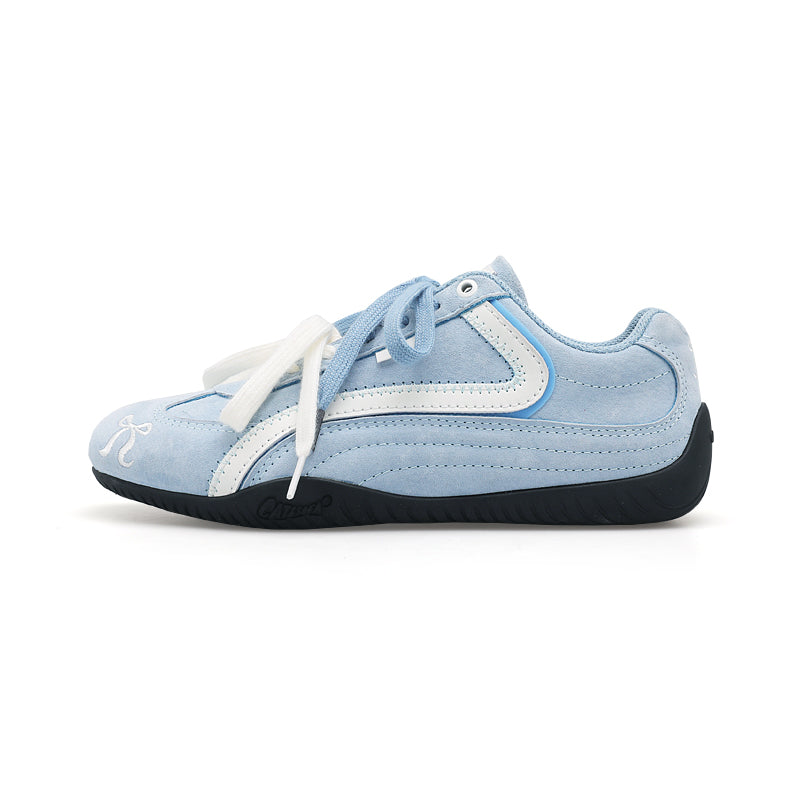 Cat&Sofa Spring Pink Bow Casual Sneakers