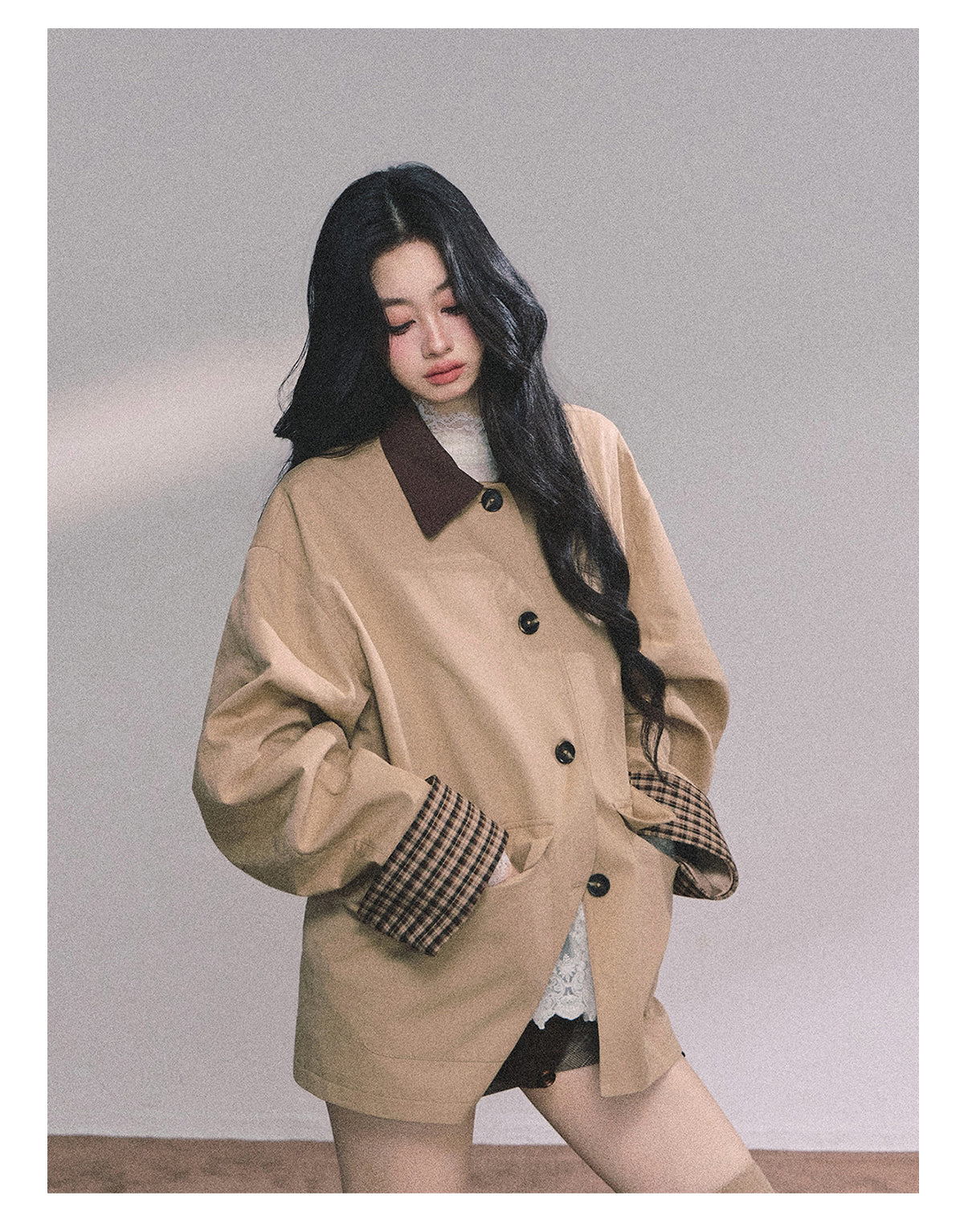 ShaoYeYan Basel Dusk Premium British Trench Coat