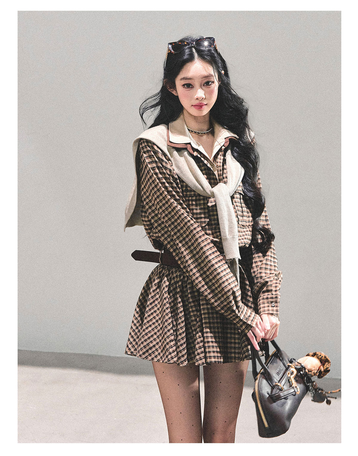 SHAOYEYAN Waist-Defining Office Dress