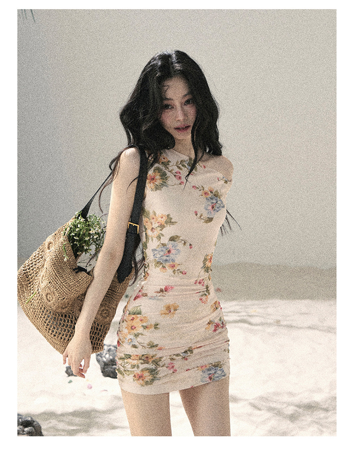 ShaoYeYan Aomalm I Await the Bloom French Elegant Dress
