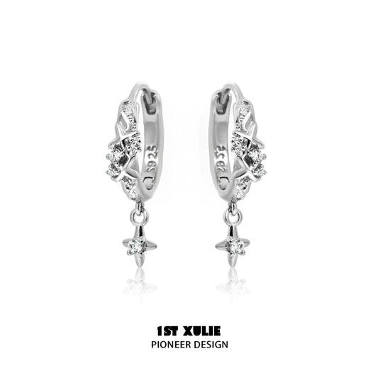 1ST XULIE Sterling Silver Ear Cuffs