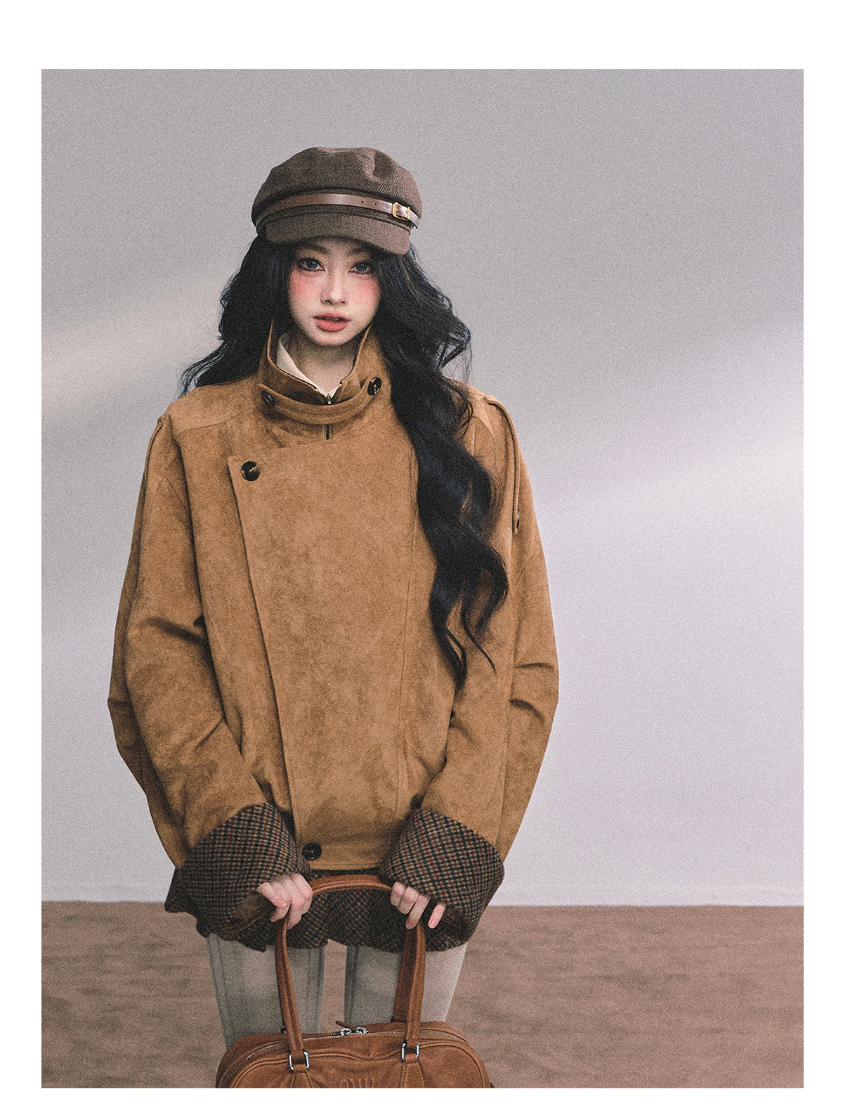 ShaoYeYan Hazelnut Warm Velvet Premium Suede Set