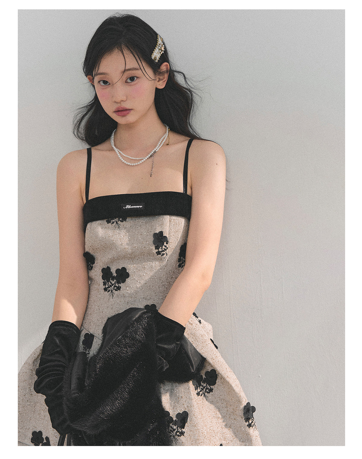 ShaoYeYan Aomalm Moss Whispers Two-Piece Dress