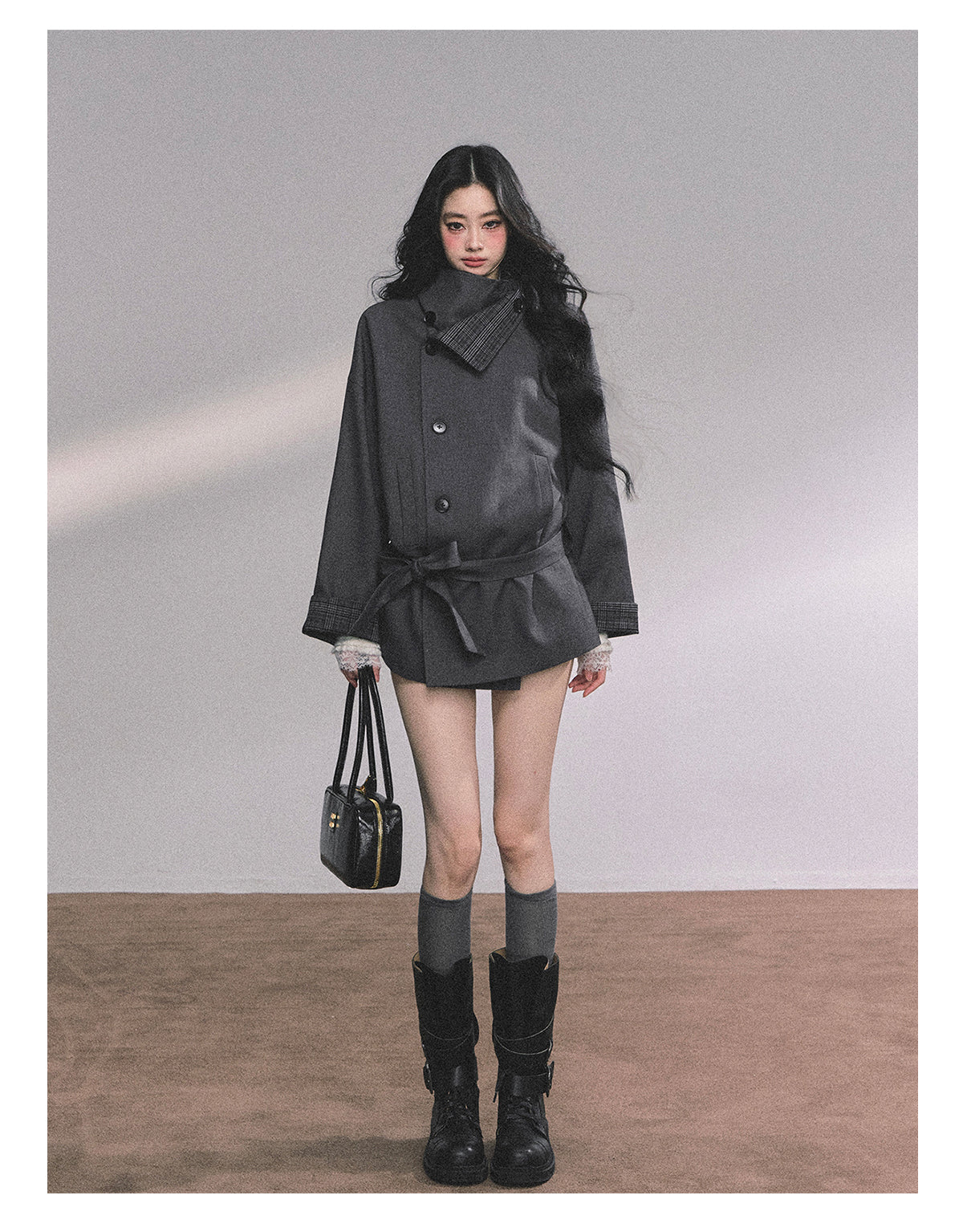 ShaoYeYan Vienna Trench Coat French British Style Luxury Blazer