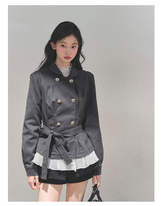 ShaoYeYan Aomalm Dusk's Whisper French Audrey Blazer