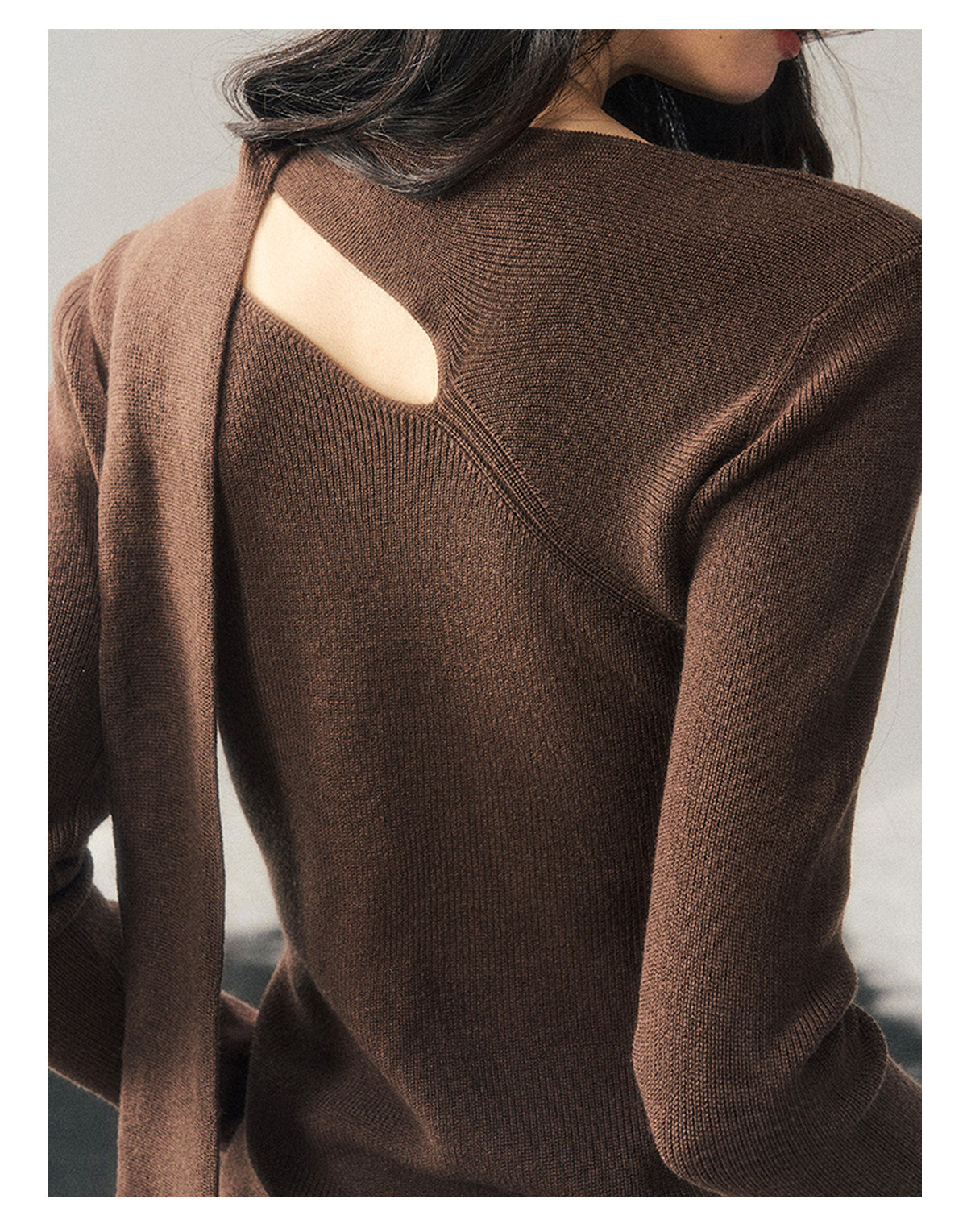 ShaoYeYan Aomalm Memory's Dusk Thermal Knit Top