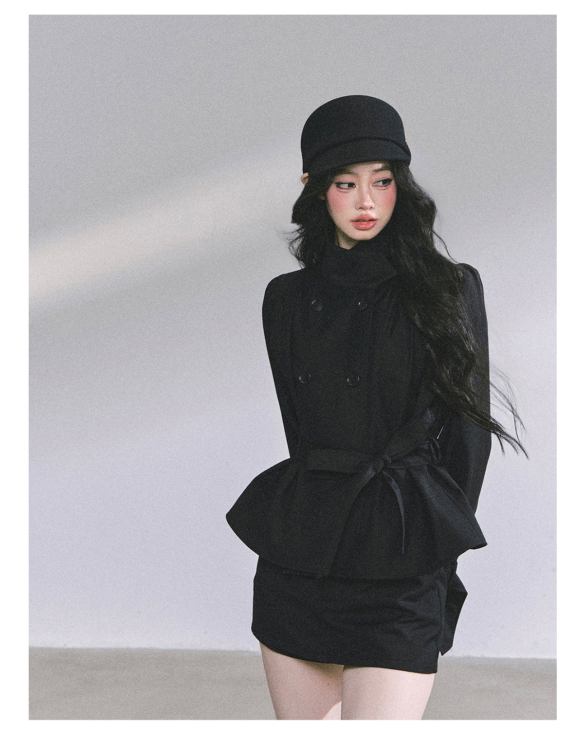 SHAOYEYAN Audrey Hepburn Style Two-Piece Set
