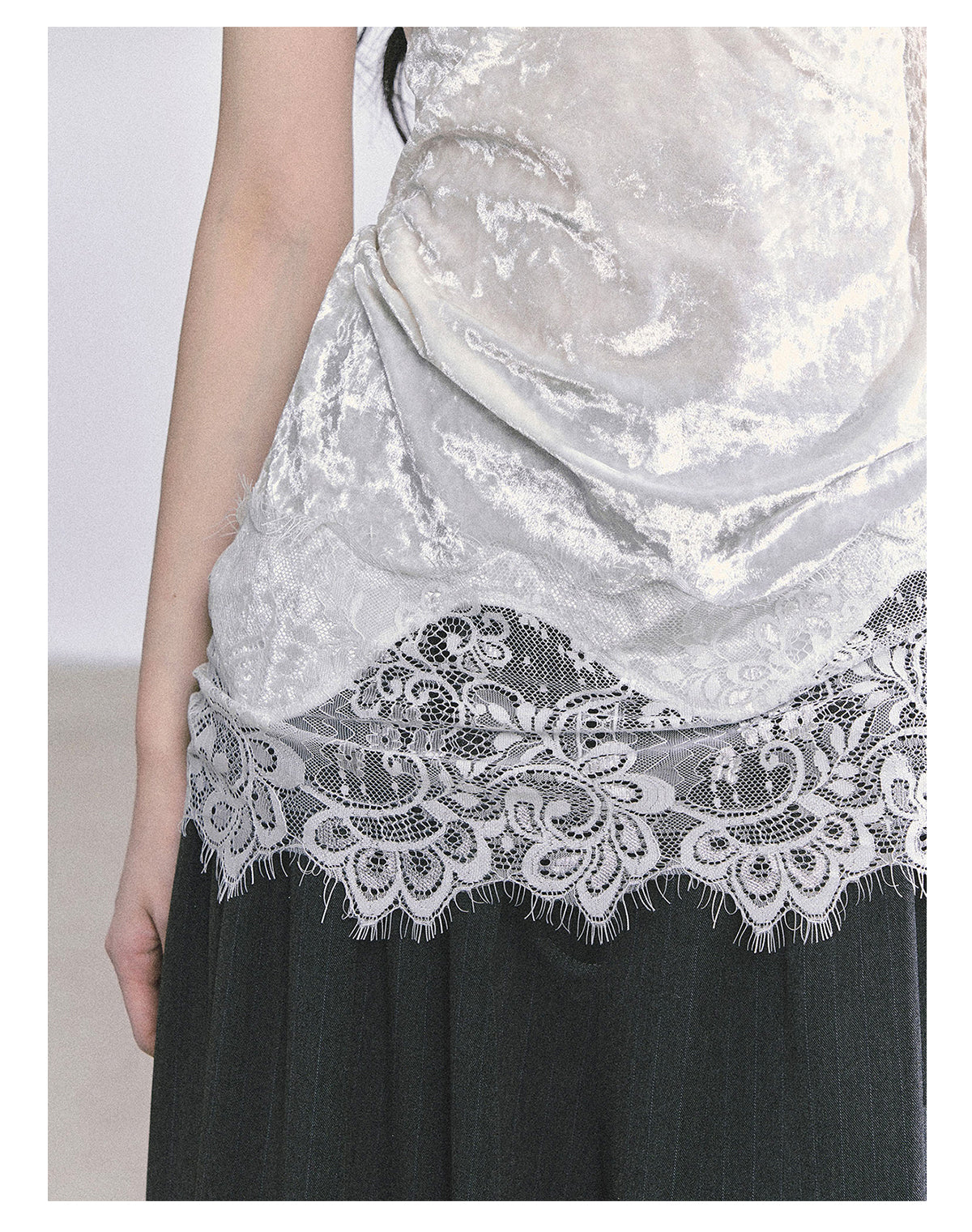 ShaoYeYan Royal Dream Ballet French Lace Top
