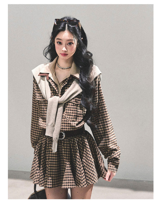 SHAOYEYAN Waist-Defining Office Dress